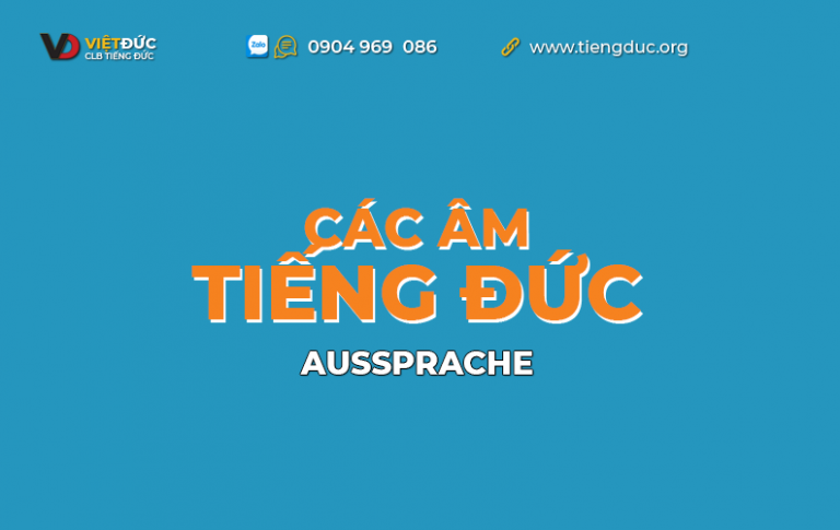 Các âm trong tiếng Đức