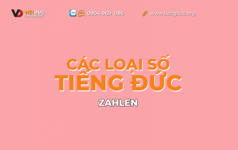 Các loại số trong tiếng Đức