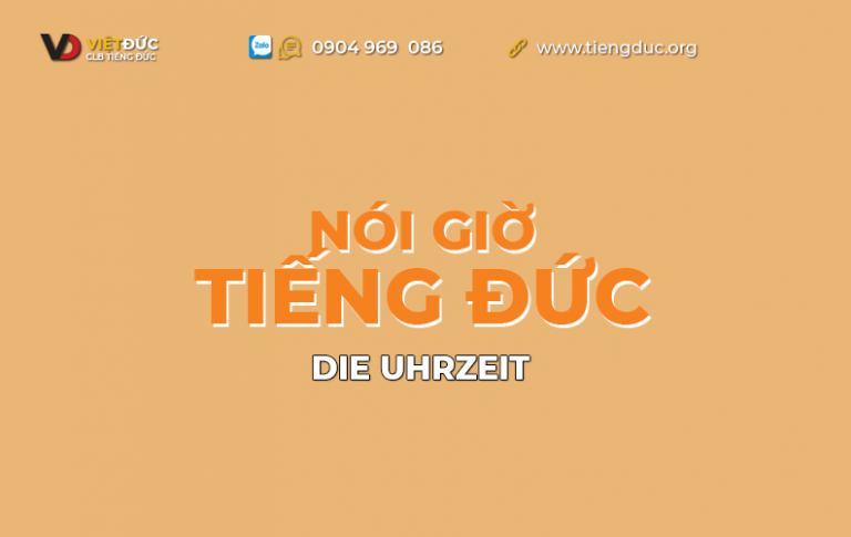 Cách nói giờ trong tiếng Đức