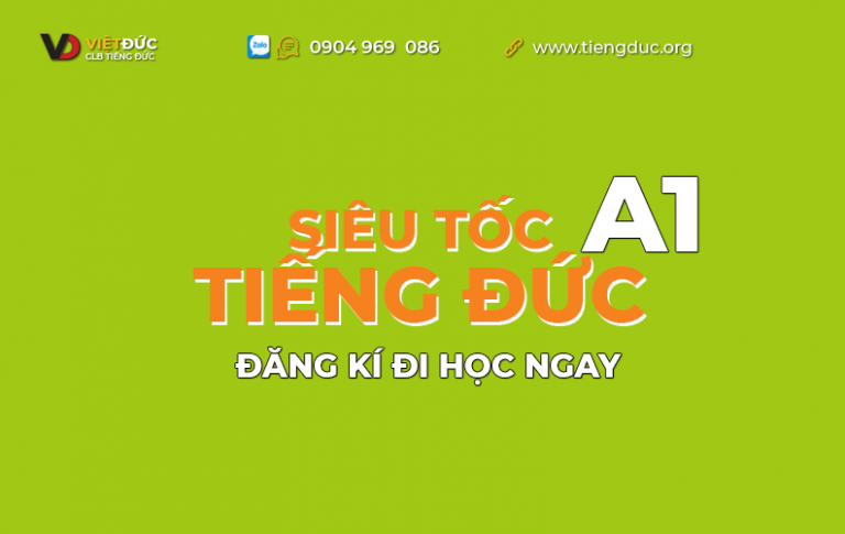 Khai giảng khóa tiếng Đức siêu tốc A1