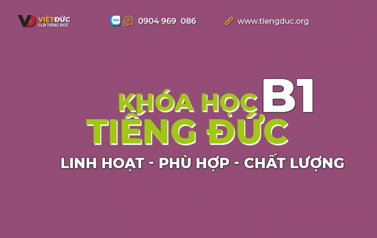 Khóa học tiếng Đức B1 tại CLB Tiếng Đức Việt Đức