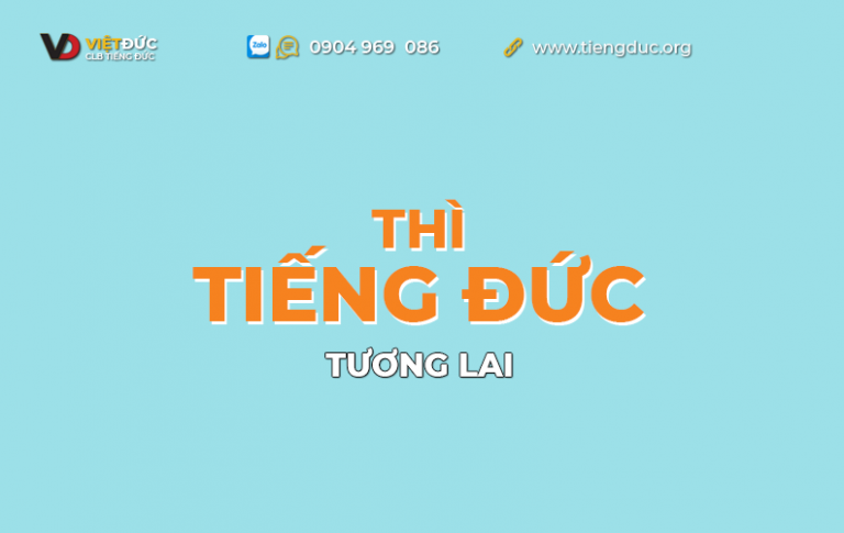 Thì tương lai trong tiếng Đức