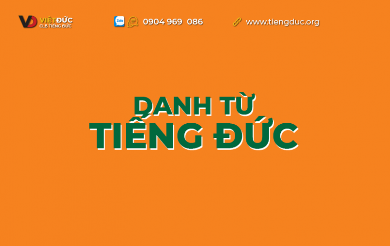 Danh từ tiếng Đức