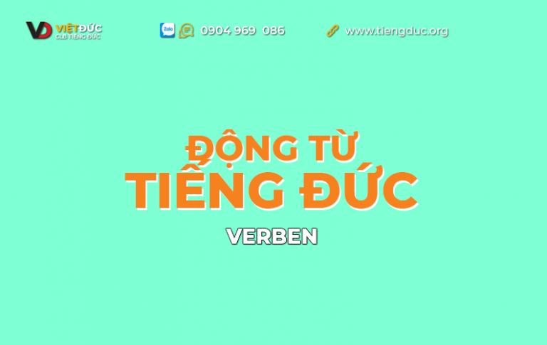 Động từ trong tiếng Đức