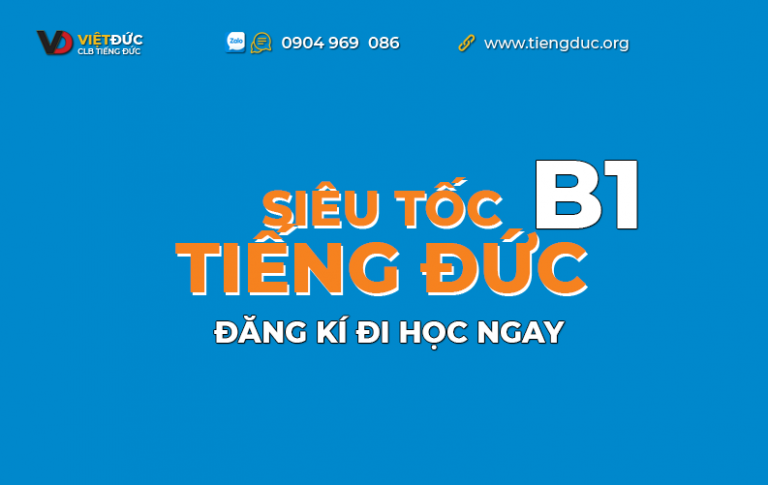 Lịch khai giảng khóa tiếng Đức B1