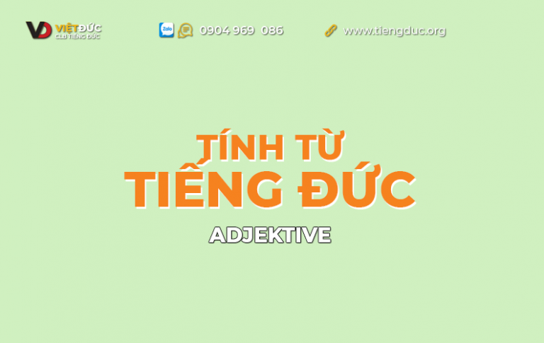 Tính từ trong tiếng Đức