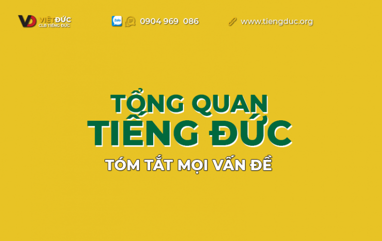 Tóm tắt các vấn đề về tiếng Đức