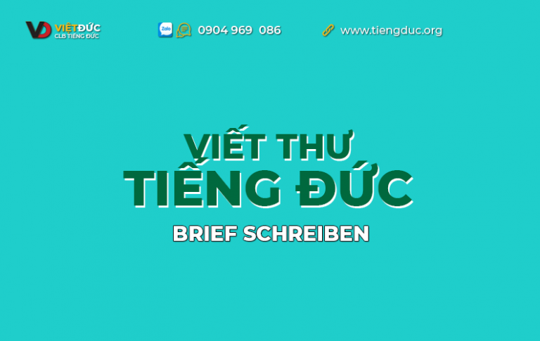 Hướng dẫn viết thư tiếng Đức