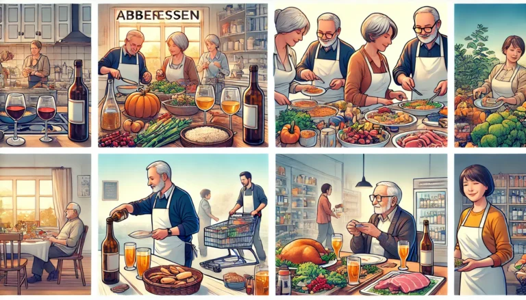 3. das Abendessen (bữa tối)